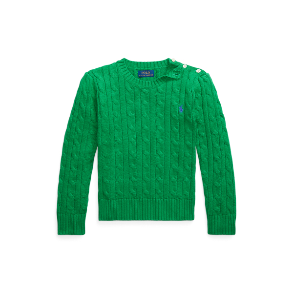 Cable-Knit Cotton Jumper