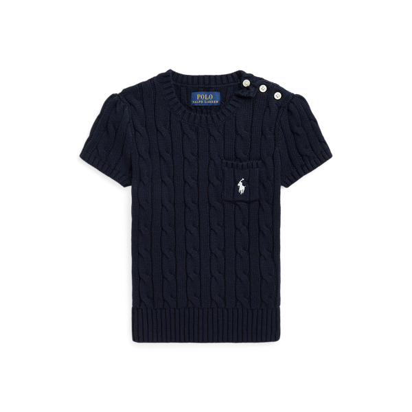 ラルフローレン大人気ショートスリーブケーブルニット XL fgd