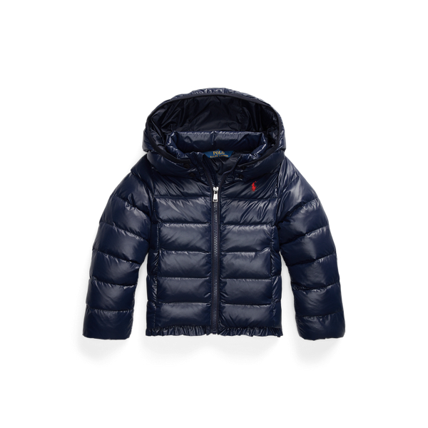 Water-Repellent Down Ruffled Jacket