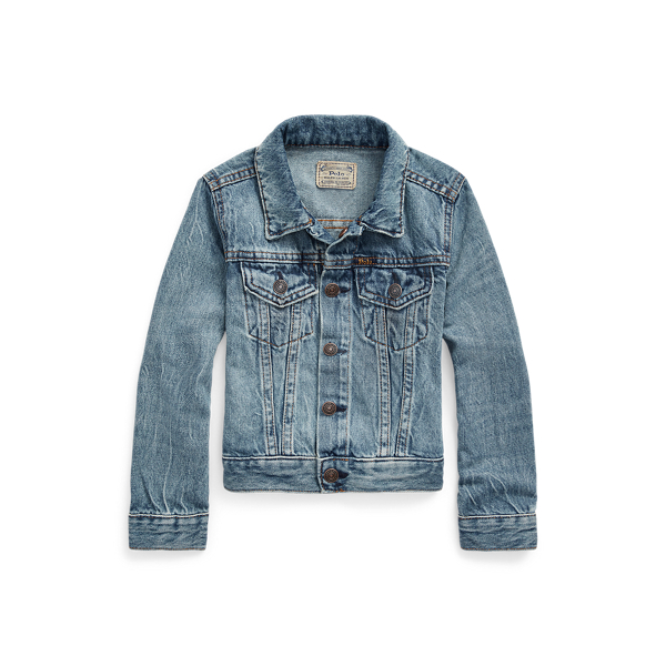 Truckerjacke aus Baumwolldenim