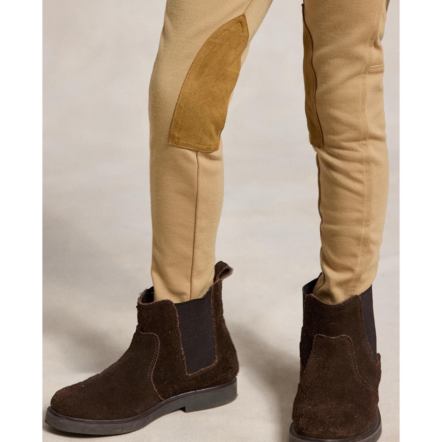 Леггинсы Ralph Lauren Equestrian-Inspired Ponte Legging, цвет: Верблюжий — фото 3