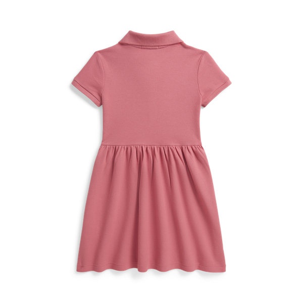 Piqu&eacute;-Polokleid mit Stretch Girls 1.5-6.5 Years in W&uuml;stenrose 3