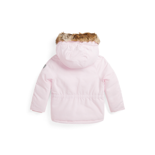 Faux-Fur-Trim Down Parka