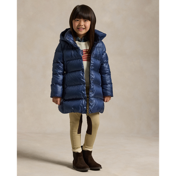 Girls blue winter jacket online