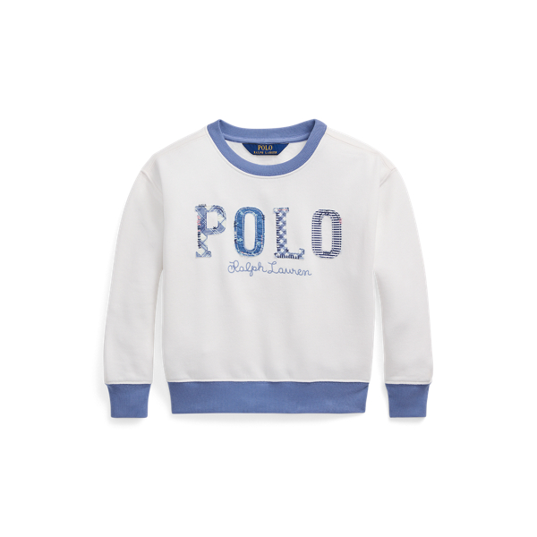 Fleece sweatshirt met gemengd logo Girls 1.5-6.5 Years in 1