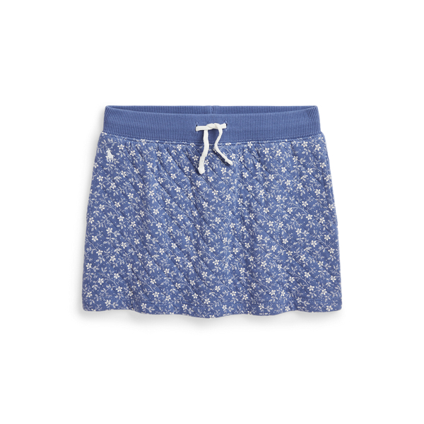 Floral Quilted Double-Knit Skirt Girls 1.5-6.5 Years 1
