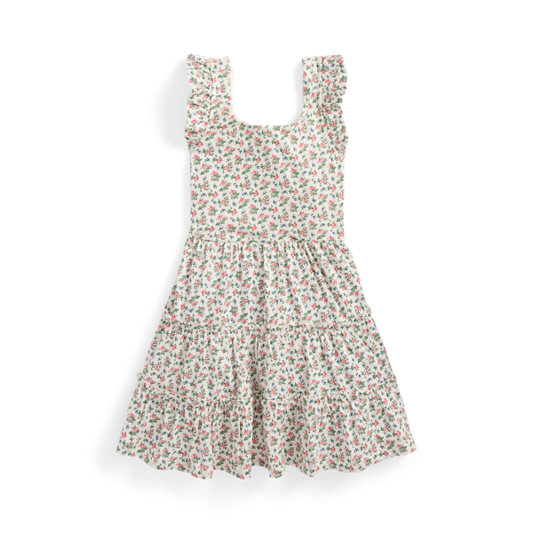 Floral Smocked Cotton Jersey Dress | Ralph Lauren