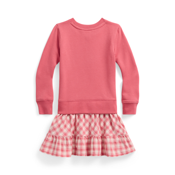 Robe-sweat vichy en molleton