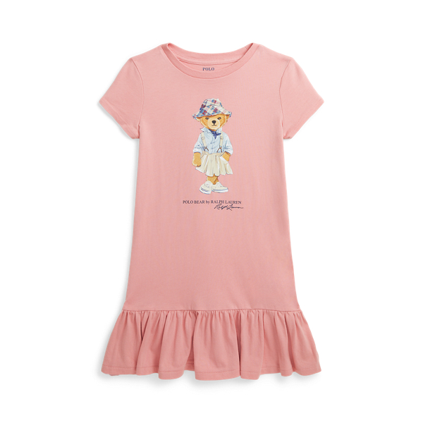 Polo Bear Cotton Jersey Tee Dress