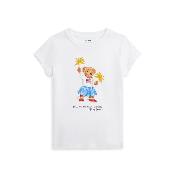 Polo Bear Cotton Jersey Tee