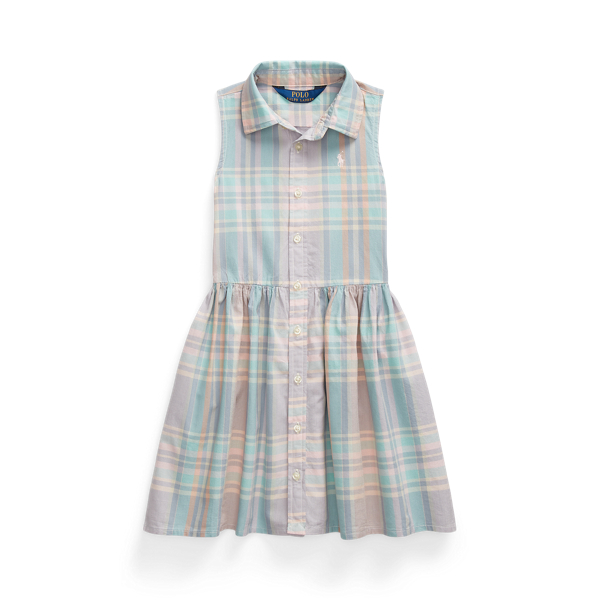 Plaid Cotton Shirtdress