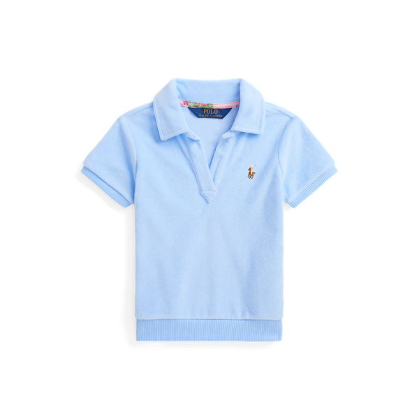 Terry Polo-shirt met korte mouw