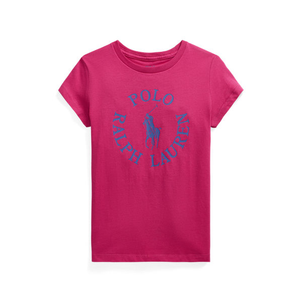 Big Pony Logo Cotton Jersey Tee fur Children Ralph Lauren DE