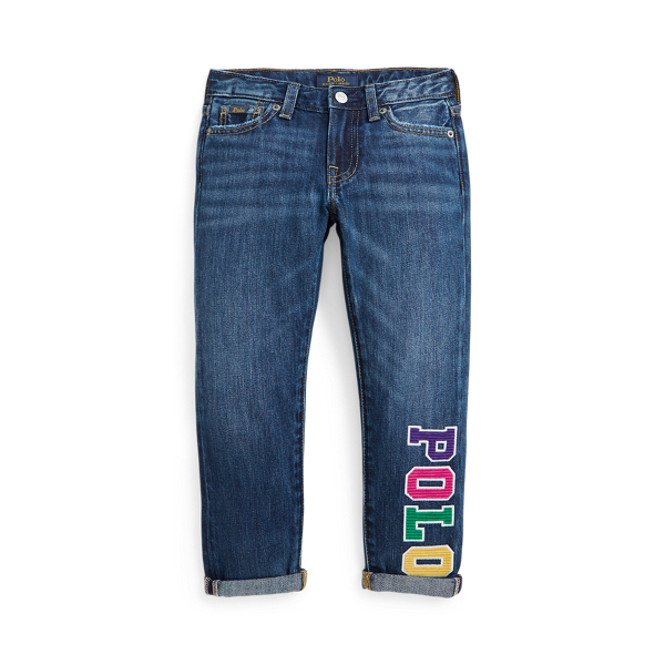 Astor Slim Logo Jean