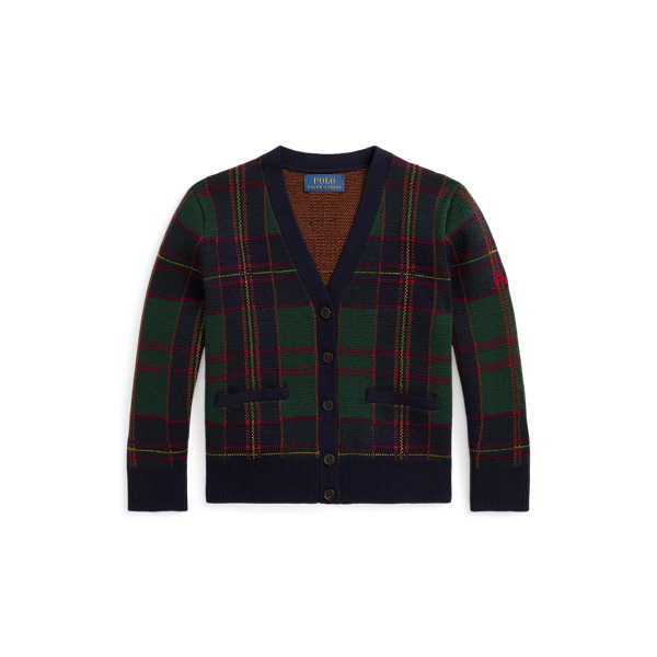 Plaid cardigan hotsell