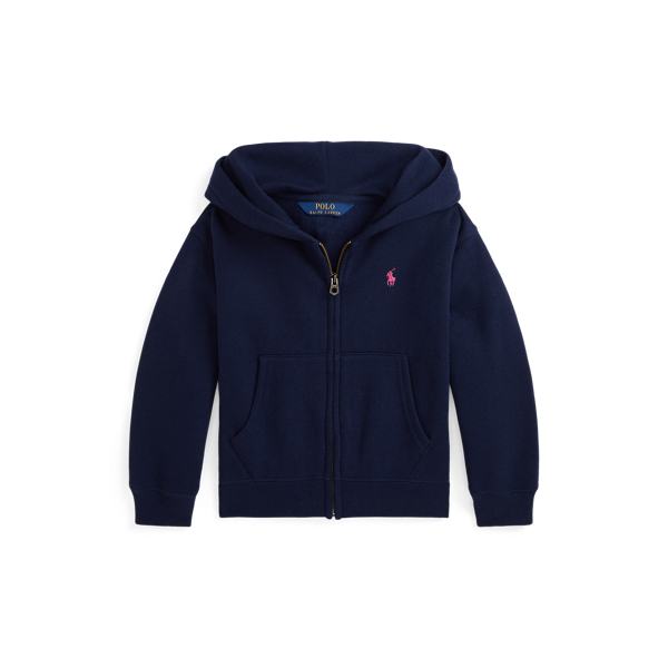 Fleece Full Zip Hoodie for Girls Ralph Lauren CL