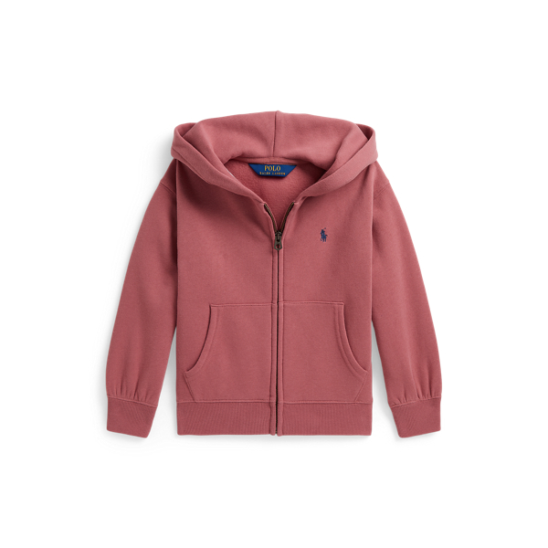 Sweat &agrave; capuche zipp&eacute; en molleton