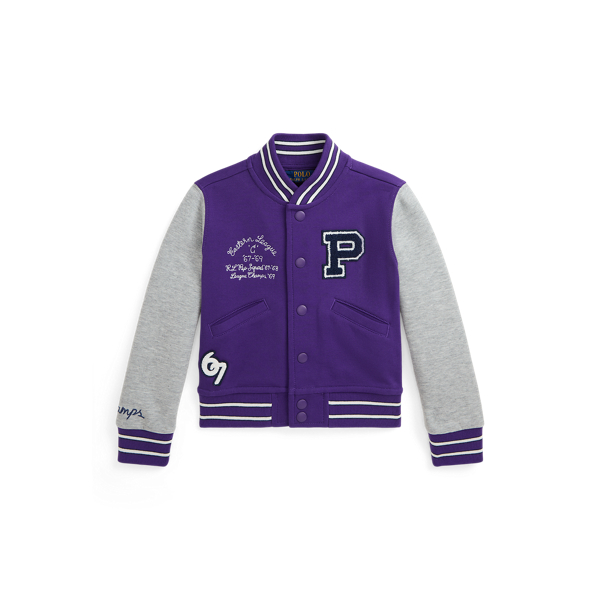 Double-Knit Baseball Jacket