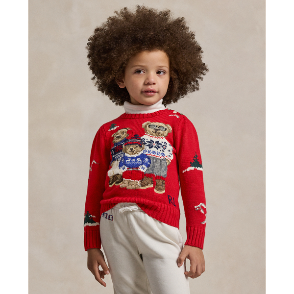 Polo Bear Family Sweater