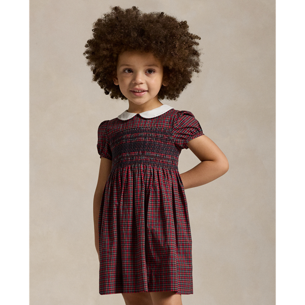 Plaid kids dress hotsell