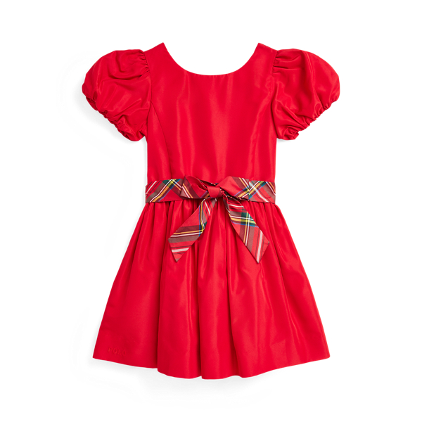 Balloon-Sleeve Dress