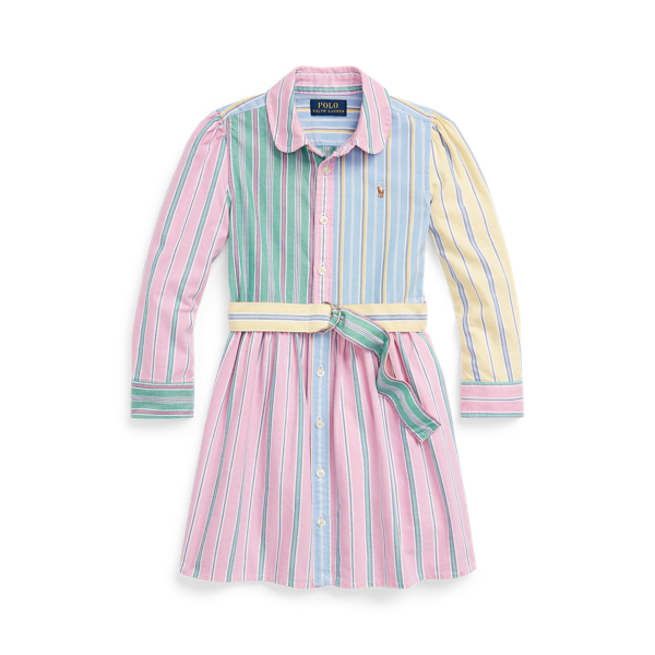 Belted Cotton Oxford Fun Shirtdress
