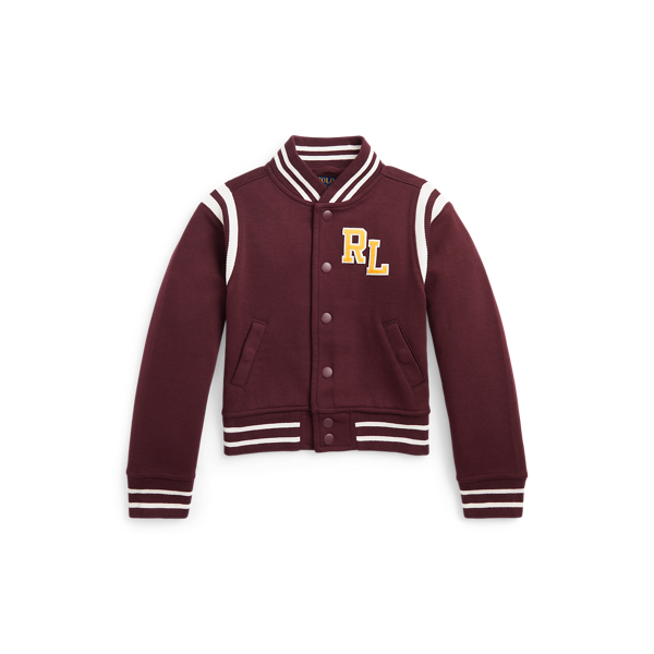Veste de baseball logo en maille double
