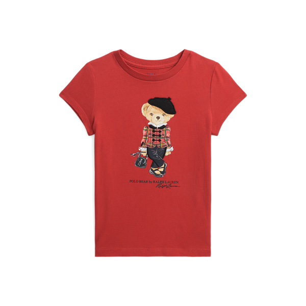 Polo Bear Cotton Jersey T-Shirt
