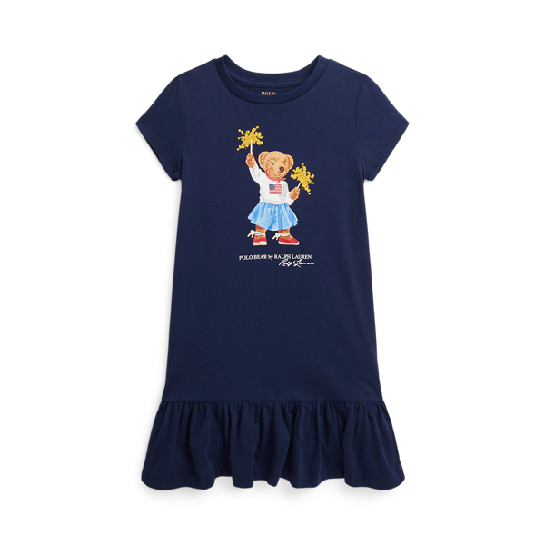 Polo Bear Cotton Jersey Tee Dress