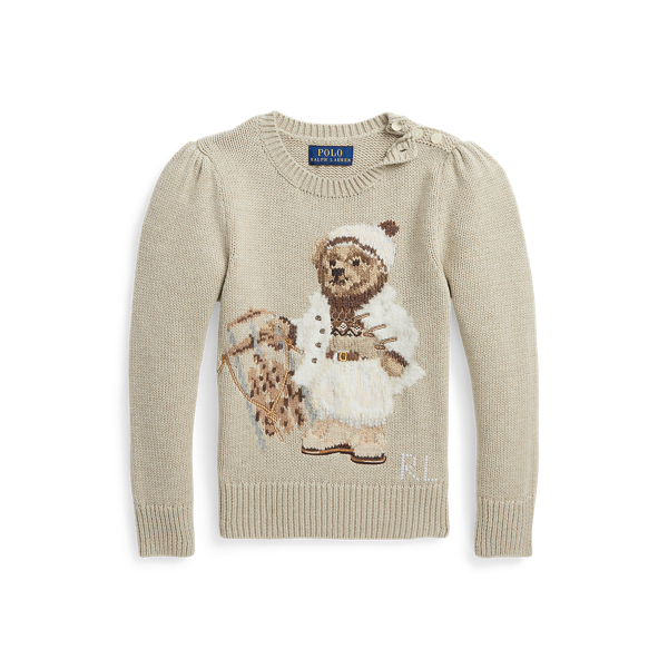 Pull Polo Bear &agrave; col rond