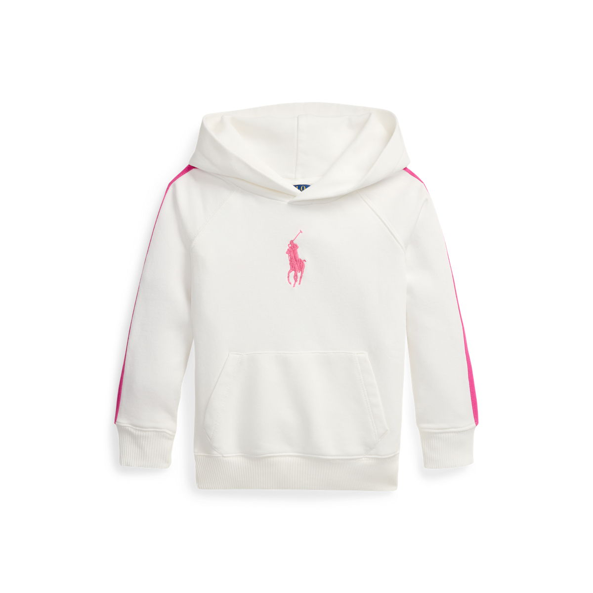 Ralph Lauren Pink Pony パーカーレディース Mホワイト Pink Pony Fleece Hoodie