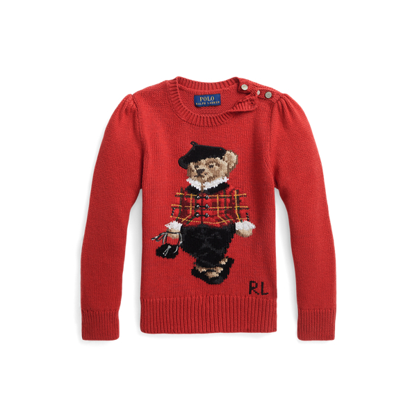 Camisola de gola redonda Polo Bear