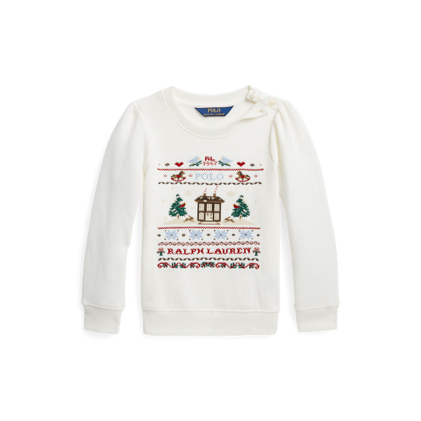 Sudadera de felpa con bordado