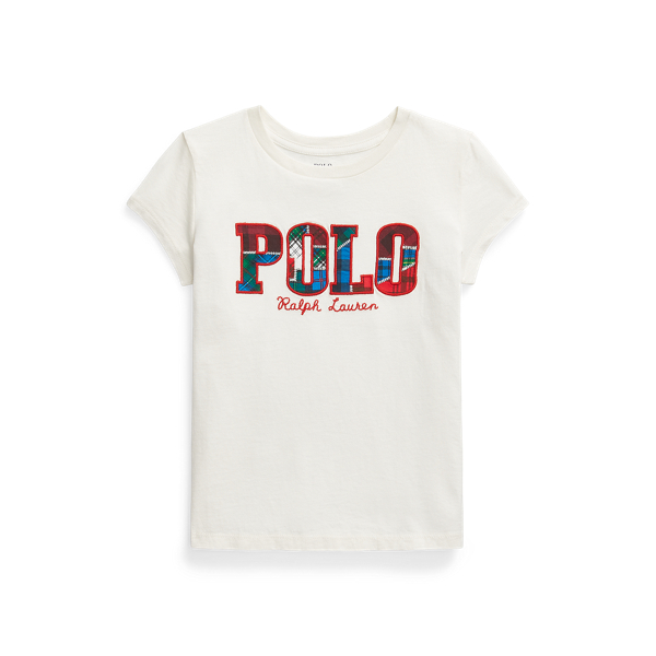 T-shirt em malha de algod&atilde;o axadrezada