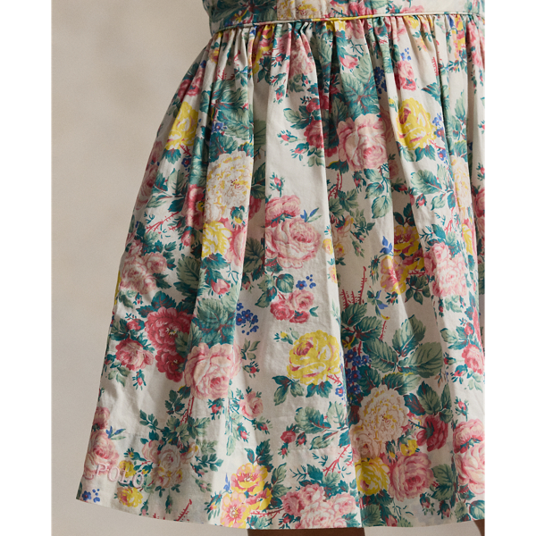 Portia Floral Floral Cotton Dress Girls 2-6x 5
