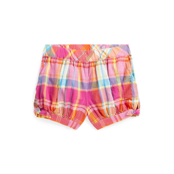 Striped Ruffled Cotton Short Girls 1.5-6.5 Years 1