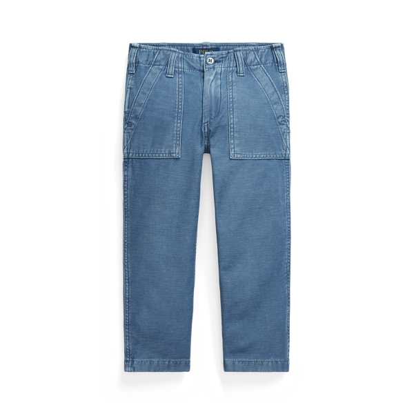 Reverse-Sateen Trouser Girls 1.5-6.5 Years 1