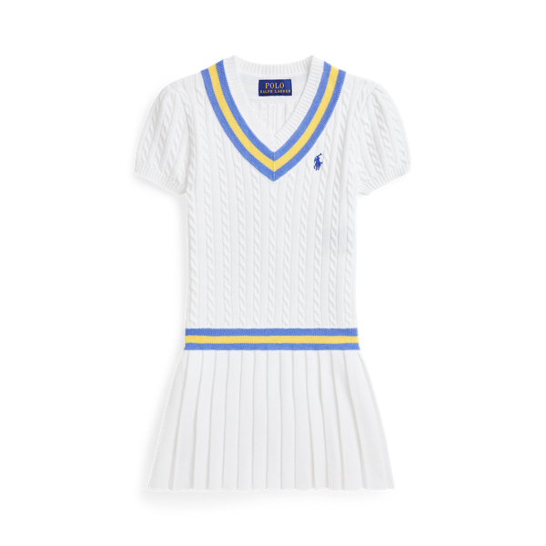 Pulloverkleid mit Cricketstreifen