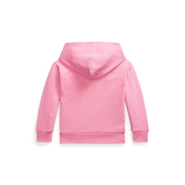 Laguna Pink W/ Multi Big Pony French Terry Hoodie Girls 1.5-6.5 Years 2