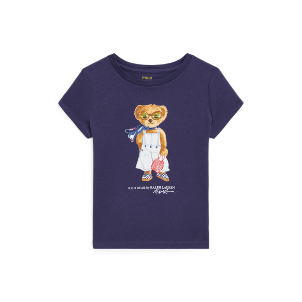 T-shirt Polo Bear jersey de coton