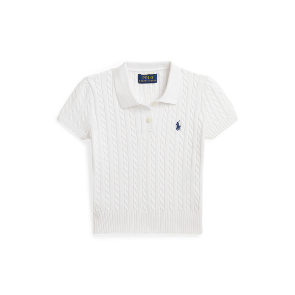 Jersey estilo polo de manga corta