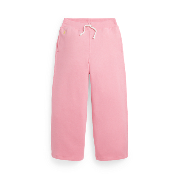 Terry Wide-Leg Tracksuit Bottom
