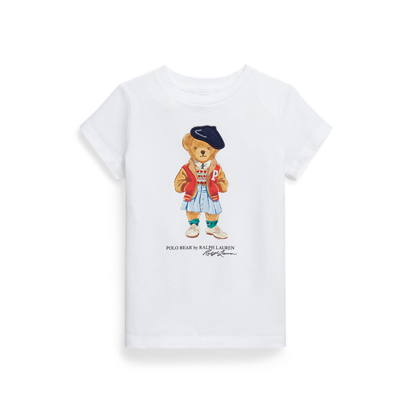 Polo Bear Cotton Jersey T-Shirt