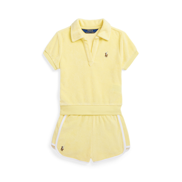 Polo e short in spugna