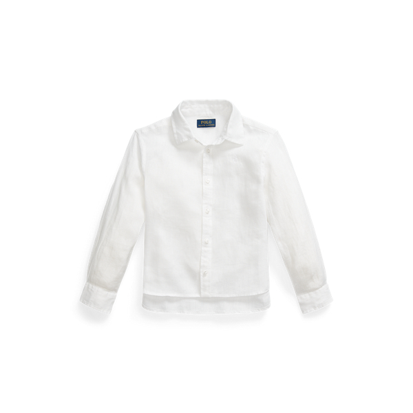 Camisa de lino cuadrada
