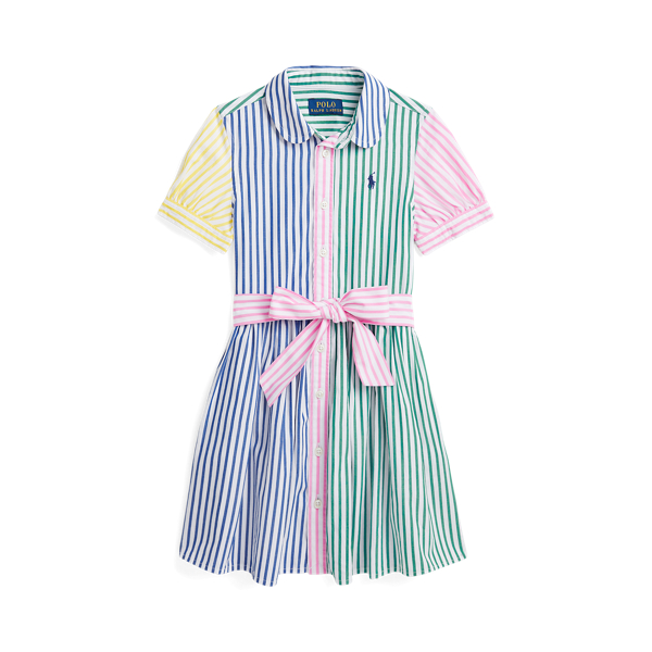 Striped Cotton Fun Shirtdress
