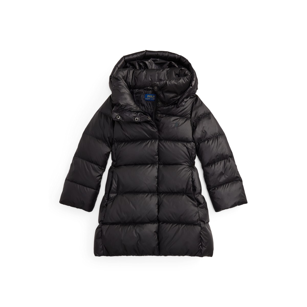 特別価格！ Ralph Lauren Hooded Down Puffer Coat Down Hooded Long Jacket