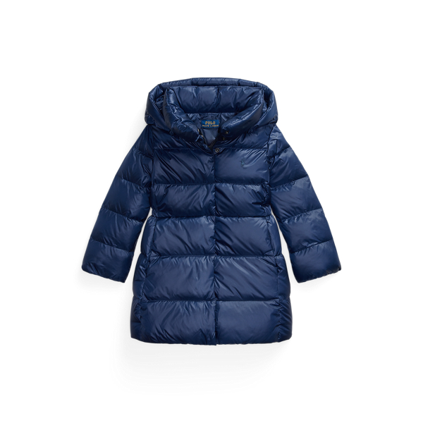 Newport Navy Longue doudoune à capuche Girls 1.5-6.5 Years 1