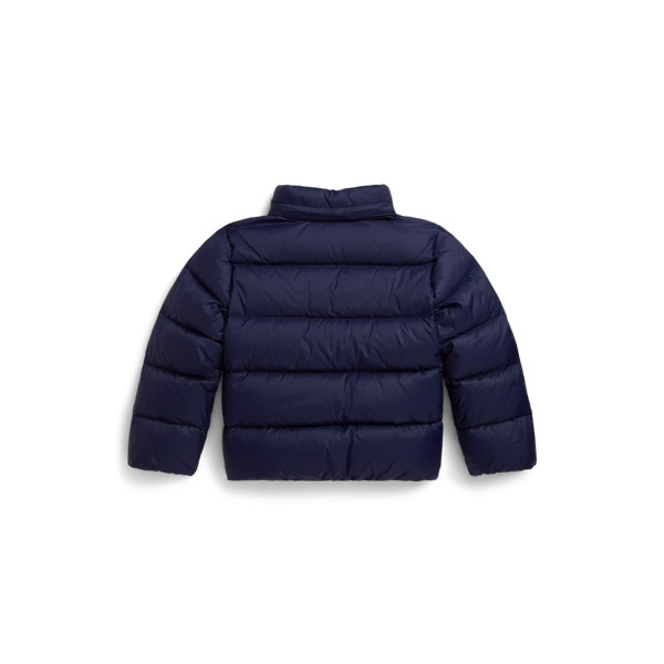 超美品 Ralph Lauren フード付ダウンジャケット キッズ 140 リップストップ ダウン フーデッド ジャケット | POLO RALPH