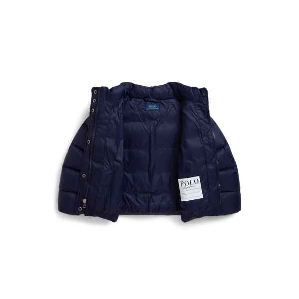 POLO SPORT RALPH LAUREN ダウンベスト 青 KEI君着用 リップストップ ダウン ベスト（ダウンベスト）｜POLO RALPH